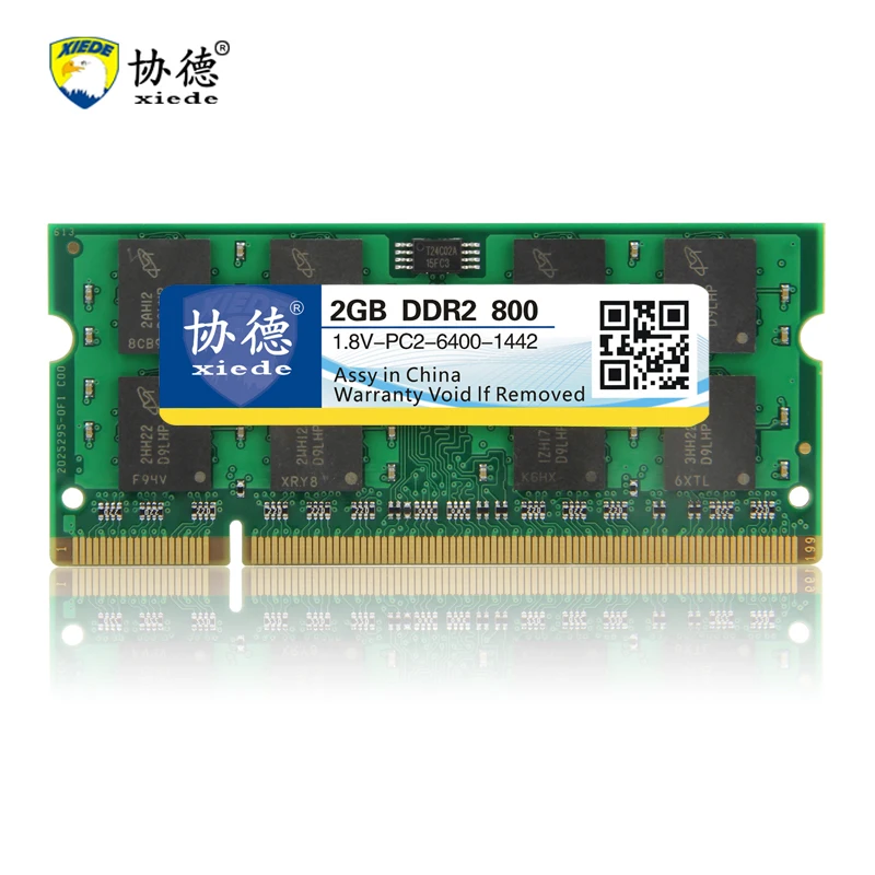 Оперативная память XieDe DDR2 2 Гб для ноутбука модуль памяти Sodimm совместимый с DDR 800