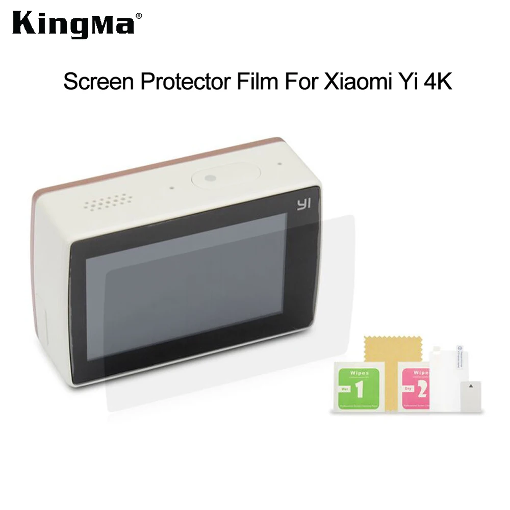 Защитная пленка Kingma для экрана Xiaomi yi 2 4K камеры ЖК дисплей Yi 4k аксессуары экшн 2|yi