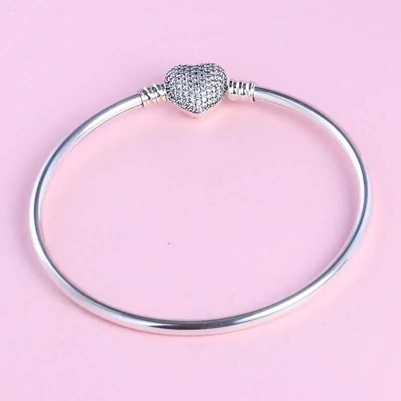 Базовая цепочка в виде змеи, pulsera, mary poppins, подходит для оригинала pandora, очаровательный браслет, бисер, сделай сам, браслет для женщин, модное ювелирное изделие, berloque