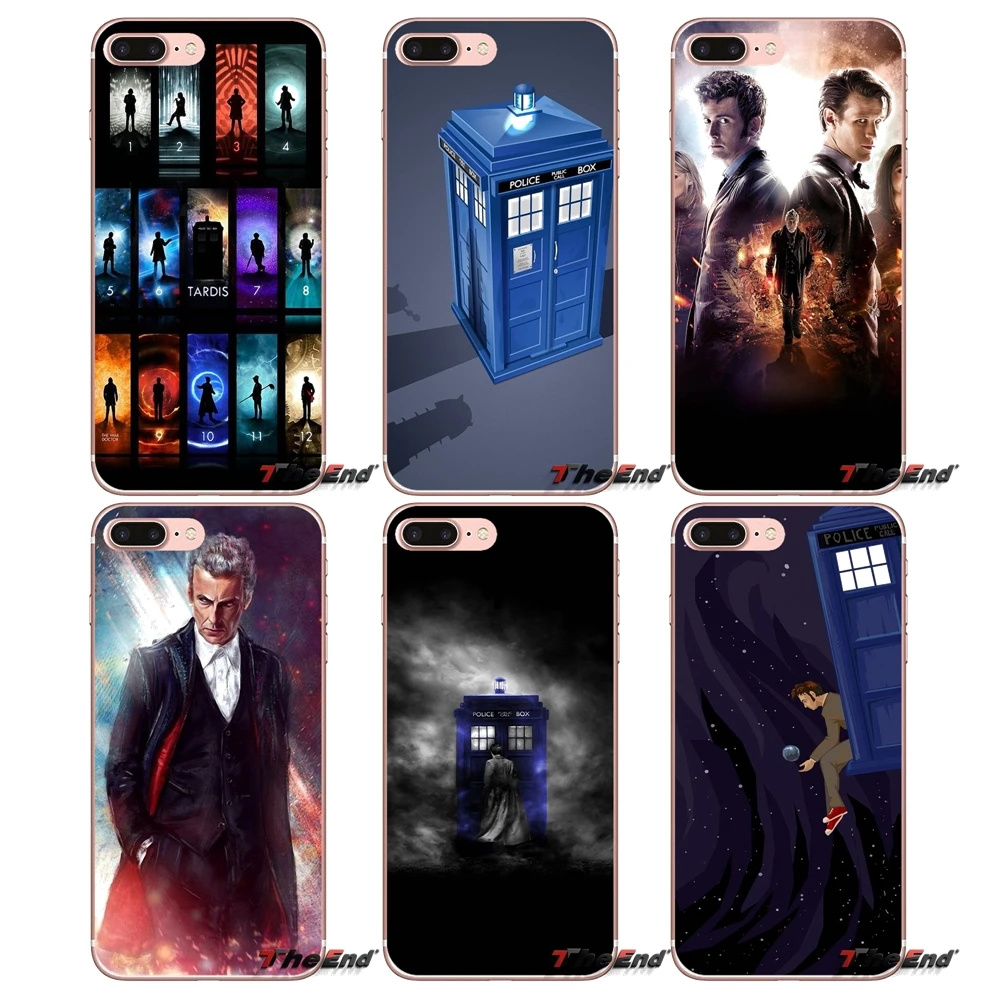 Tardis Box Doctor Who для iPhone X 4 4S 5 5S 5C SE 6 6S 7 8 Plus Samsung Galaxy J1 J3 J5 J7 A3 A5 2016 2017 силиконовые чехлы
