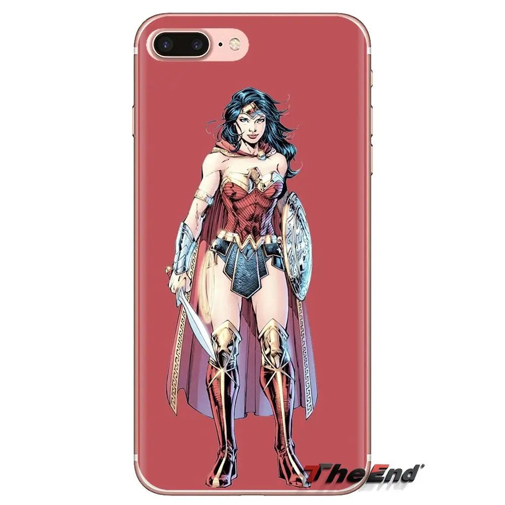 Чехол из ТПУ для Samsung Galaxy J1 J2 J3 J4 J5 J6 J7 J8 Plus 2018 Prime 2015 2016 2017 Justice League Wonder Woman Diana Prince |