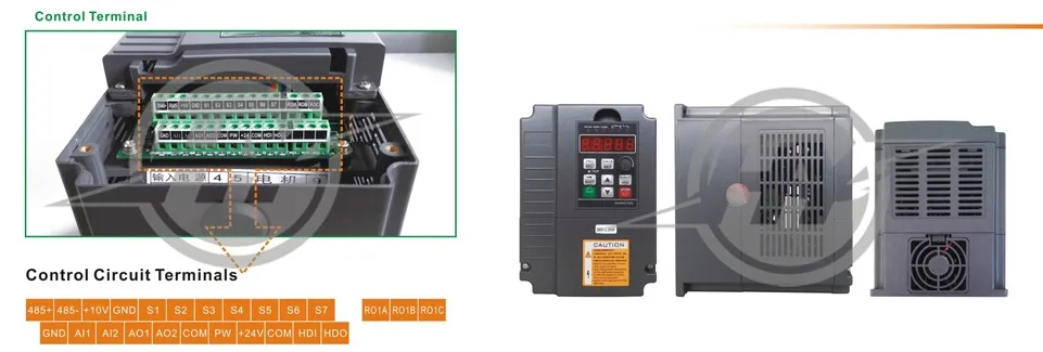 VFD 220 кВт 380 В до в инвертор вращения вала HUANYANG AC преобразователь частоты и части(удлинитель+ коробка