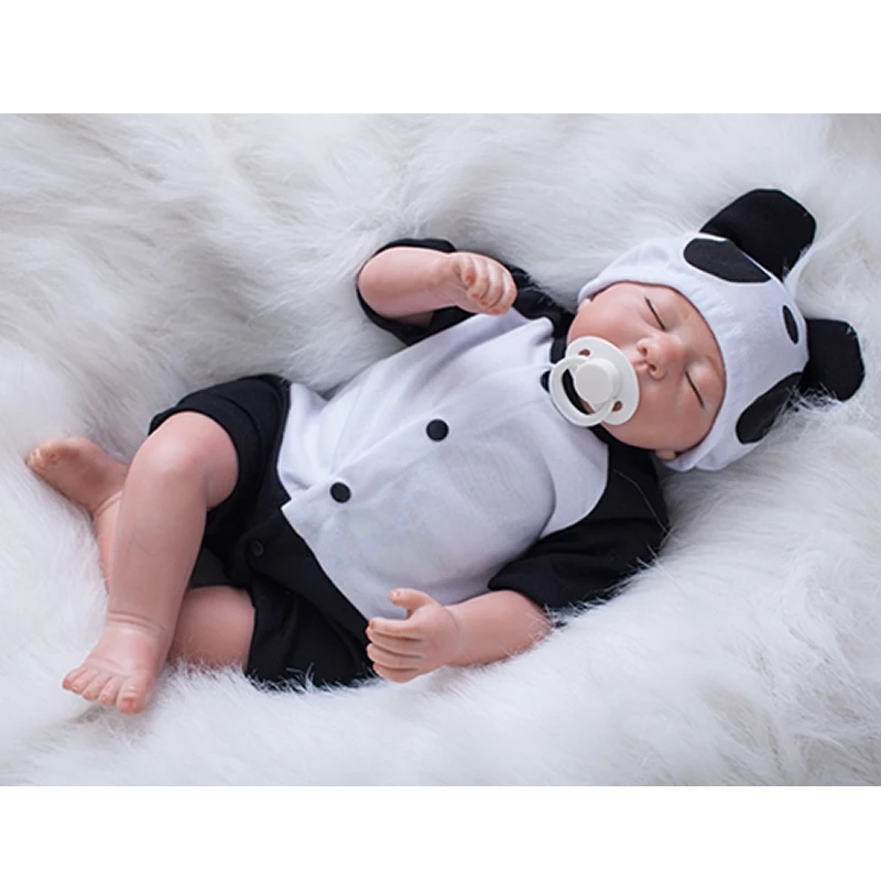 Be Sleeping 20 дюймов силиконовые куклы Reborn Baby реалистичные для новорожденных 50 см