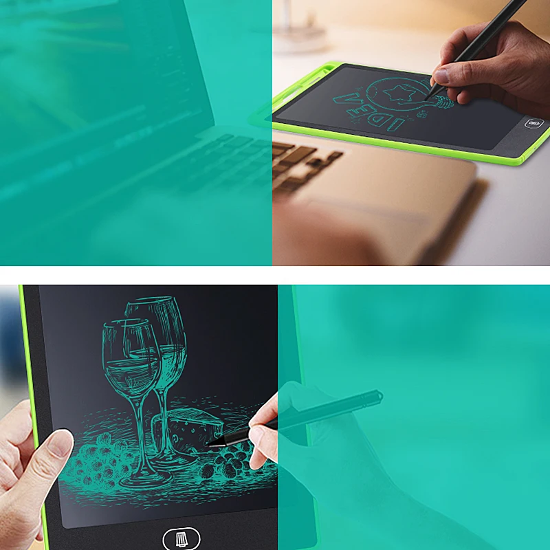 Нетоксичная доска для рисования детей 8 5 дюймов с ЖК замком игрушки коврик письма