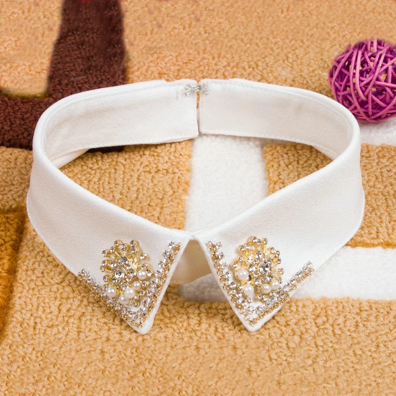 2018 рубашка искусственный воротник белый и черный галстук украшение для костюма