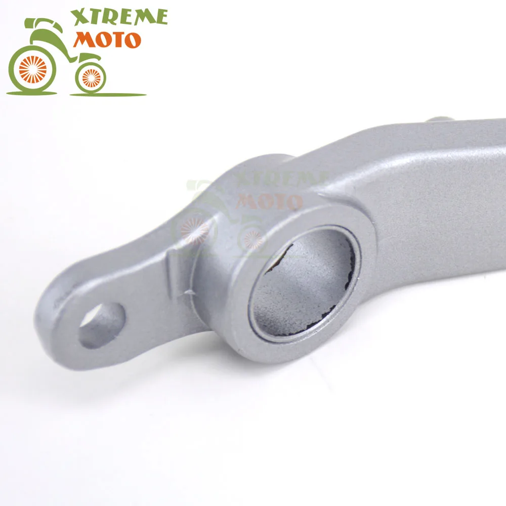 Мотоцикл Серебряный Алюминиевый задний тормозной рычаг педаль для KAWASAKI ZZR400 ZZR600