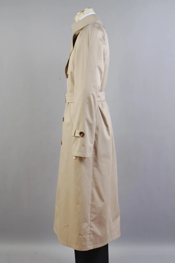 Супернатуральный охотничий Ангел Эммануэль Cas/Кастиэль саржевый плащ косплей