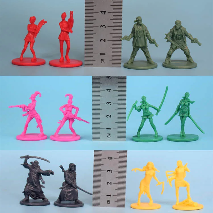 1/72 масштабная пластиковая модельная фигурка из смолы, набор бесконечных Killing Zombicide статическое моделирование DIY игрушки хобби Инструменты настольная игра солдат
