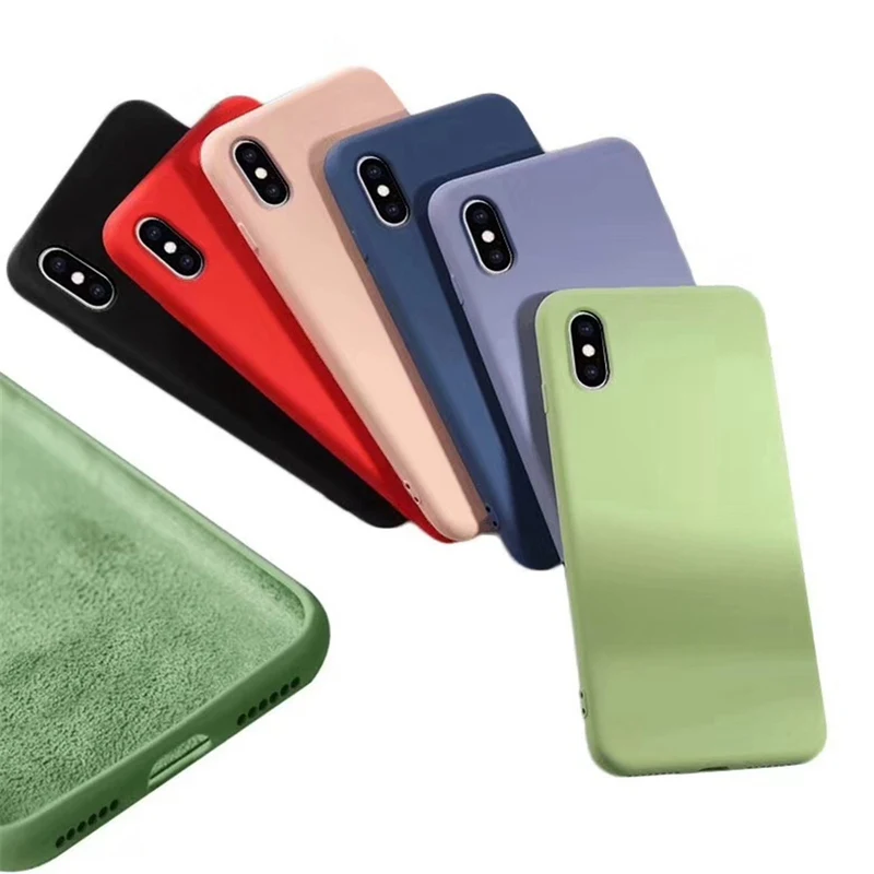 Olhveitra мягкий жидкий силиконовый чехол для Huawei Mate 20 Lite TPU P30 P20 Pro Y9 2019 Honor 8X |
