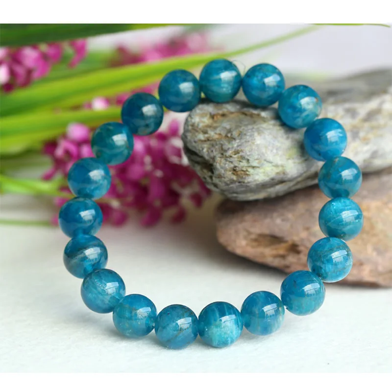 Скидка оптовая продажа Натуральный Зеленый Синий Апатит Хрустальный