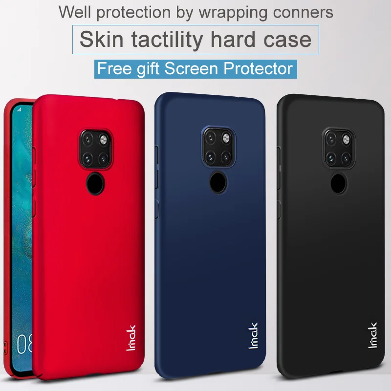 10 шт./лот оптовая продажа IMAK Джаз Тонкий чехол для huawei коврики 20 Жесткий