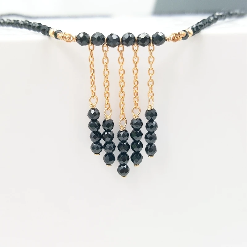 Черный тибетский чокер Bababetty