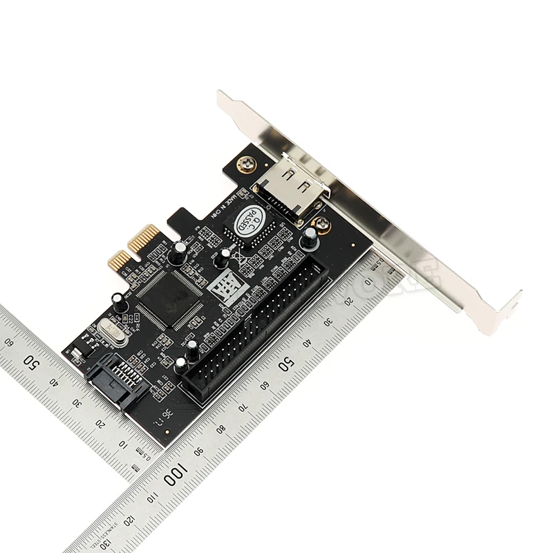 Компьютерная шина PCI-e PCIe PCI Express IDE SATA2.0 комбинированный eSATA контроллер карты 1