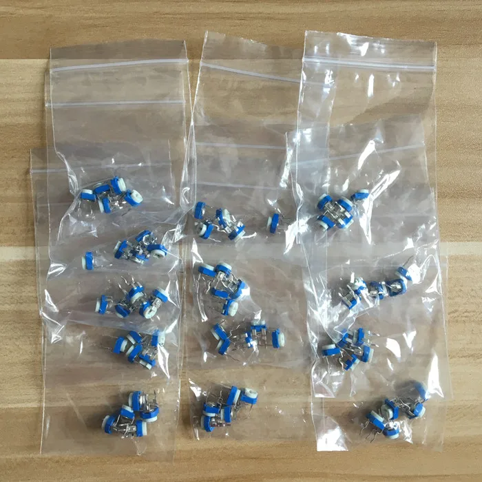 0603 SMD комплект образцов резистора, 1R-1M 145valuesx50 шт = 7250 шт