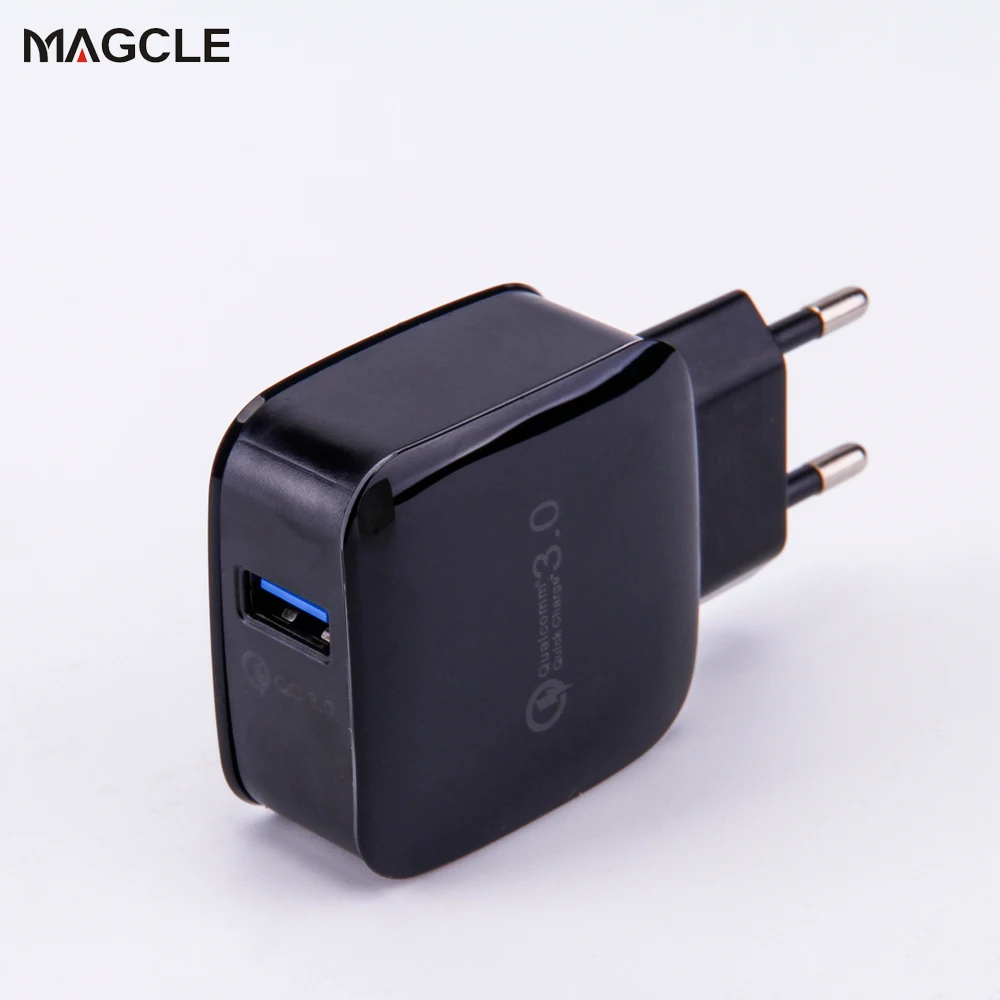 Magcle QC3.0 зарядное устройство 18 Вт QC3.0 настенное зарядное устройство быстрое USB зарядное устройство(Быстрая зарядка 2,0 Совместимо) для samsung huawei Xiaomi LG