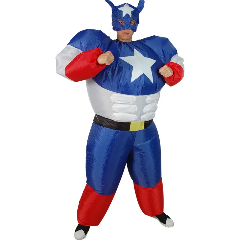 

Одежда для взрослых Captain America надувная одежда для косплея