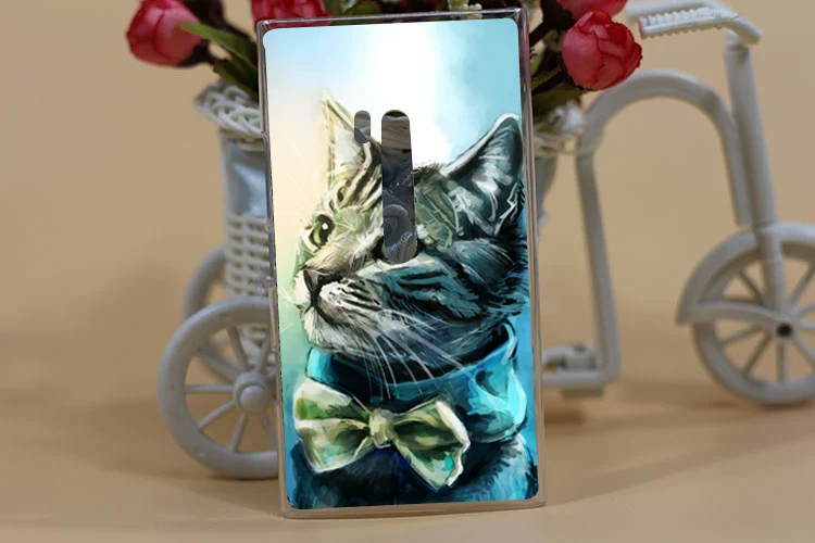 Новое поступление Модный чехол с рисунком для Nokia Lumia 900 жесткие пластиковые чехлы