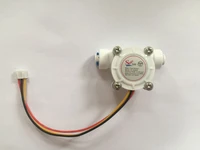 high precision dn6 g14 pe water meter flow sensor counter indicator dispenser flowmeter