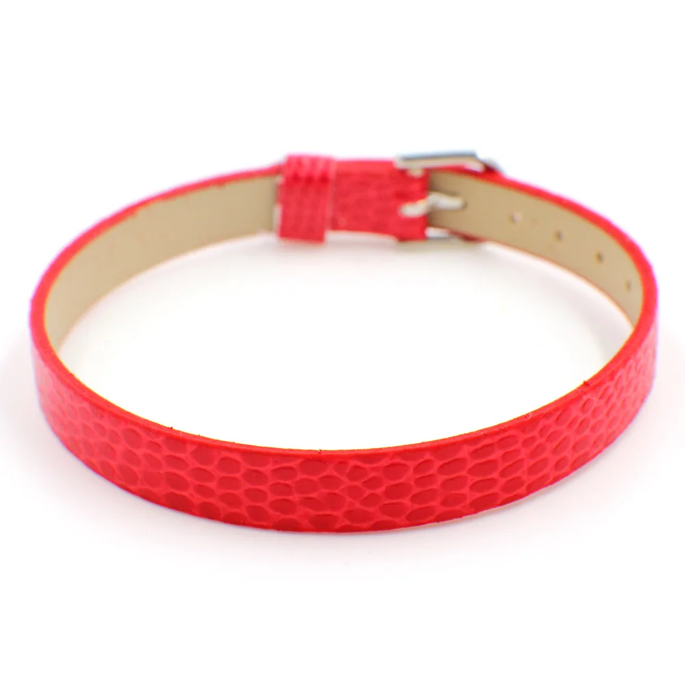 50 strips 8mm wide / 21cm length Snake Skin PU Leather Wristband Bracelet fit for diy slide charms | Украшения и аксессуары