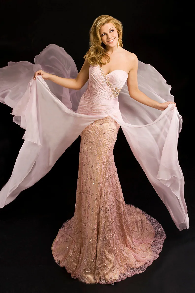 2014 Fashion Hot Selling with Beading Sweetheart A-Line Elegant Fromal Evening Dress Size 6 8 10 12 14 16/Custom Made | Свадьбы и