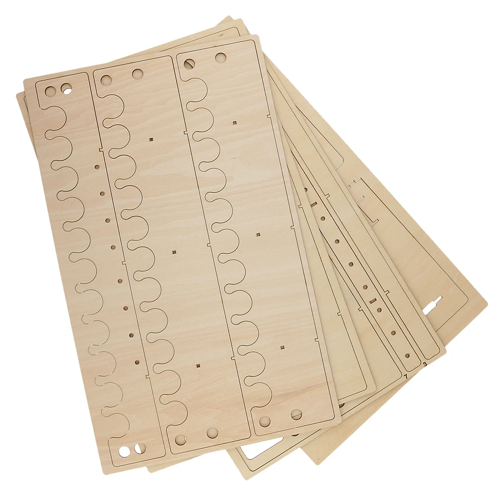 Детский деревянный стеллаж для бутылок с краской модульный органайзер хранения