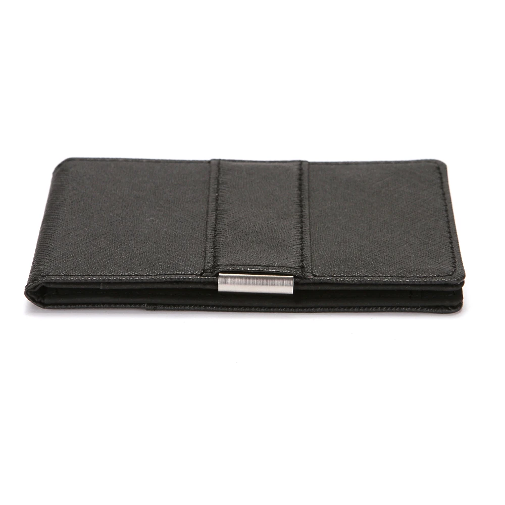 

CUIKCA South Korea Style RFID Money Clip Stainless Steel Clip Slim Wallet Ultra-thin Pocket Clamp Business ID Credit Card Case
