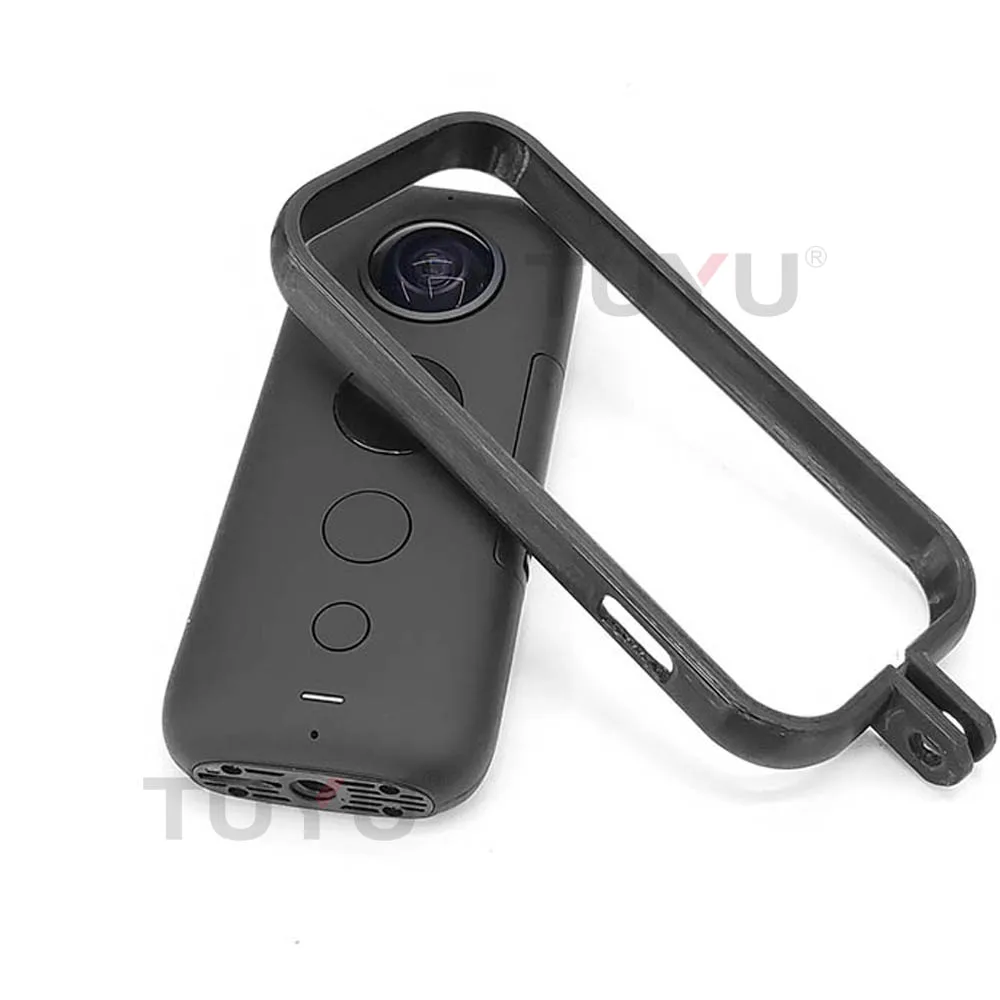 New Insta360 ONE X Protective Case Motorcycle Helmet Bracket Protection Border GoPro Interface for One Accessories | Электроника
