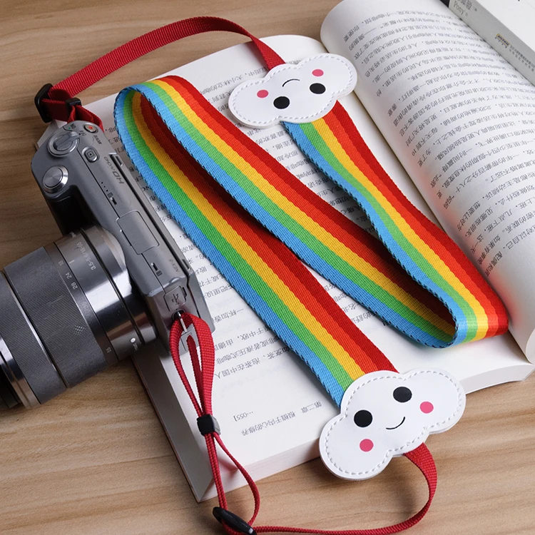 Roadfisher Радужное Облако лицо винтажная камера плечевой ремень шейный держатель