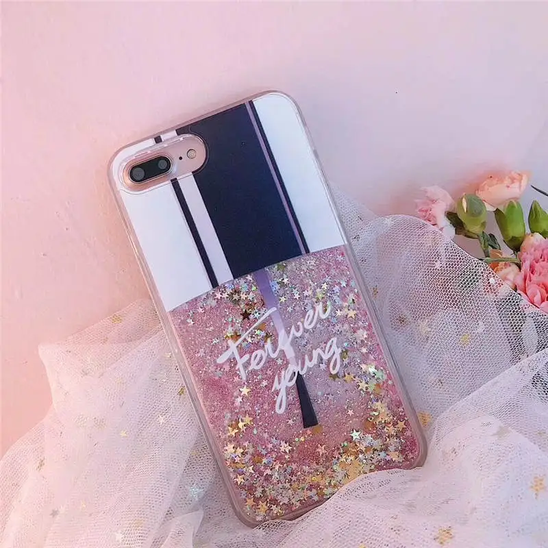Флакон духов Звезда Блеск для Iphone 66S 6P 78 78plus X Xs Xr Xsmax все включено ударопрочный