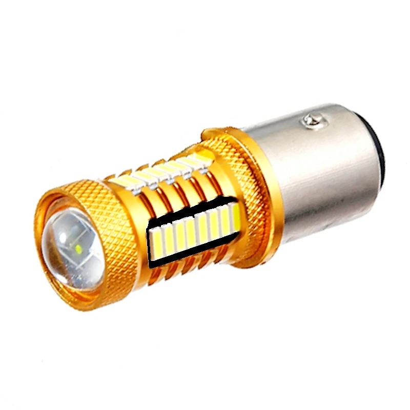 2 шт. 1157 P21/5W BAY15D светодиодная автомобильная задняя фара для тумана автоматическая парковочная тормозная лампочка дневной ход белый.