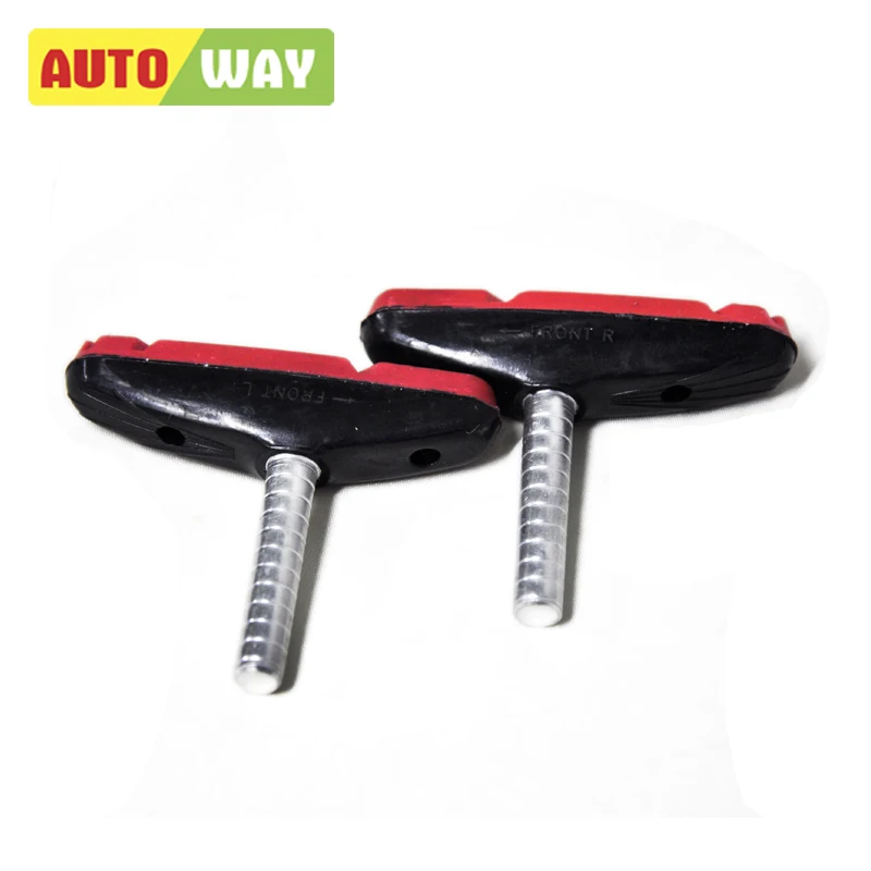2 пары резиновых тормозных колодок Autoway SJ110RB тормозные колодки для горного