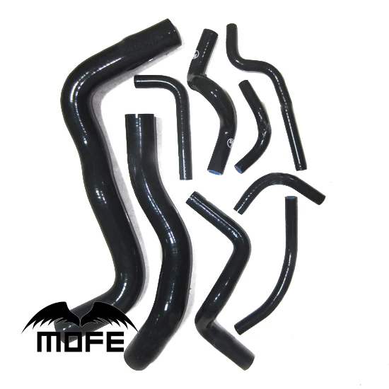 MOFE 9 шт. оригинальный логотип Радиатор нагреватель силиконовый хладагент шланг