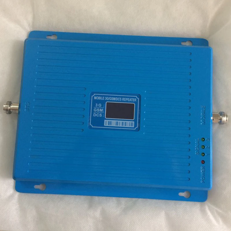 2G 3G 4G GSM 900 DCS 1800 WCDMA 2100 MHz трехполосный мобильный телефон Сотовая сеть усилитель