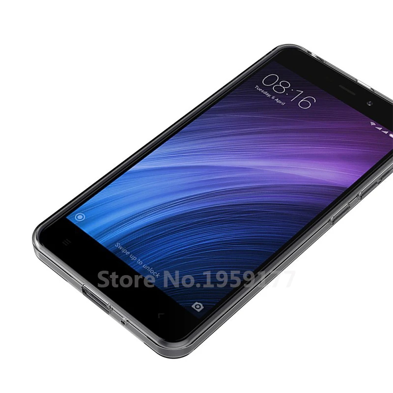 Мягкий прозрачный чехол MODAZONGYE для Xiaomi Redmi 4A силиконовая задняя крышка телефона 4 A