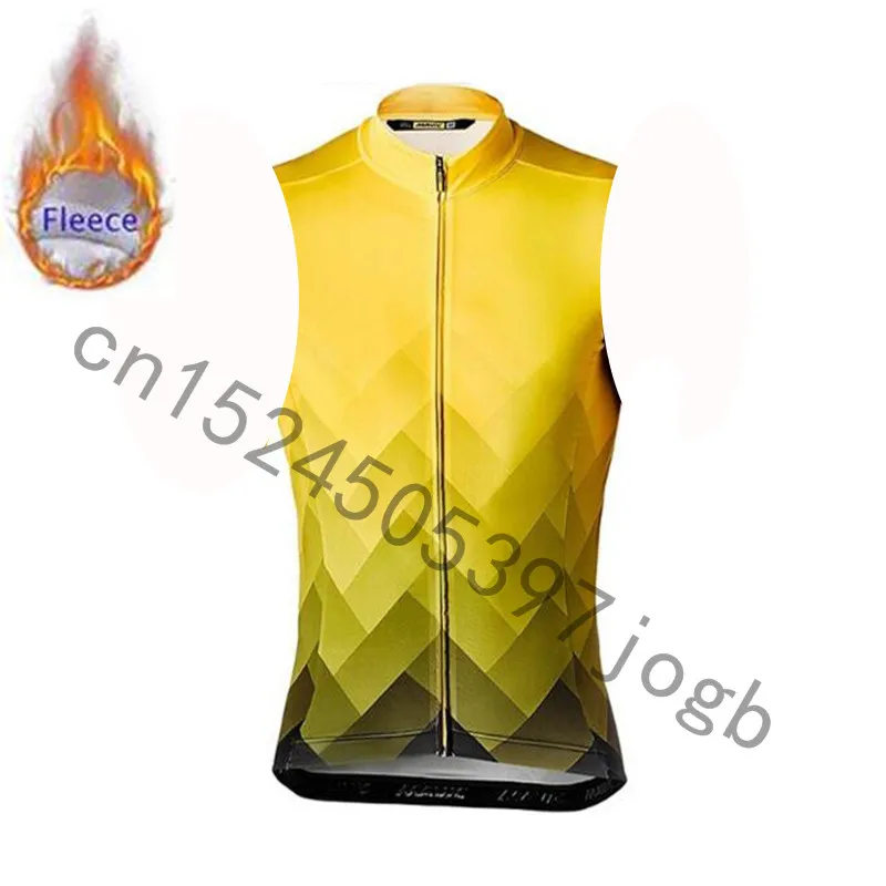 2019 зимний флисовый командный MAVIC жилет для велоспорта супер дышащий теплый