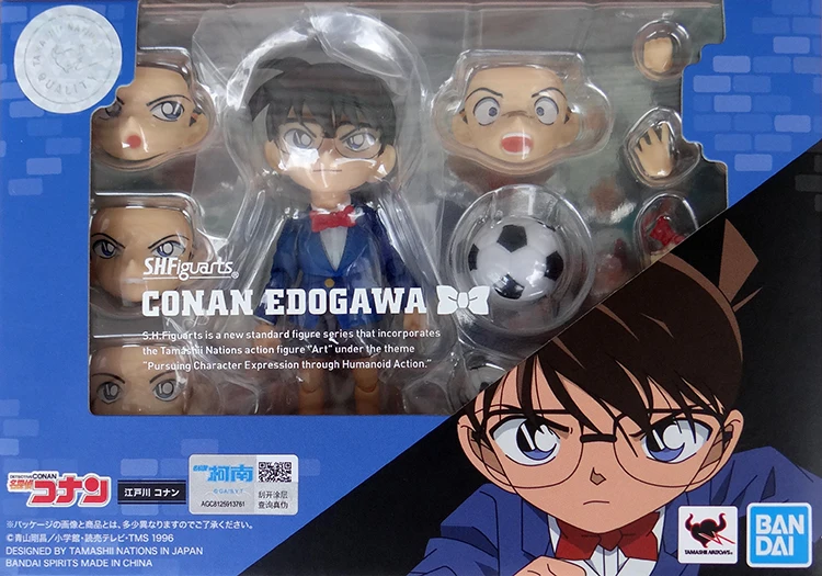 PrettyAngel подлинный BANDAI духи тамаши страны S.H. Фигуртс SHF Детектив Конан эдогава экшн