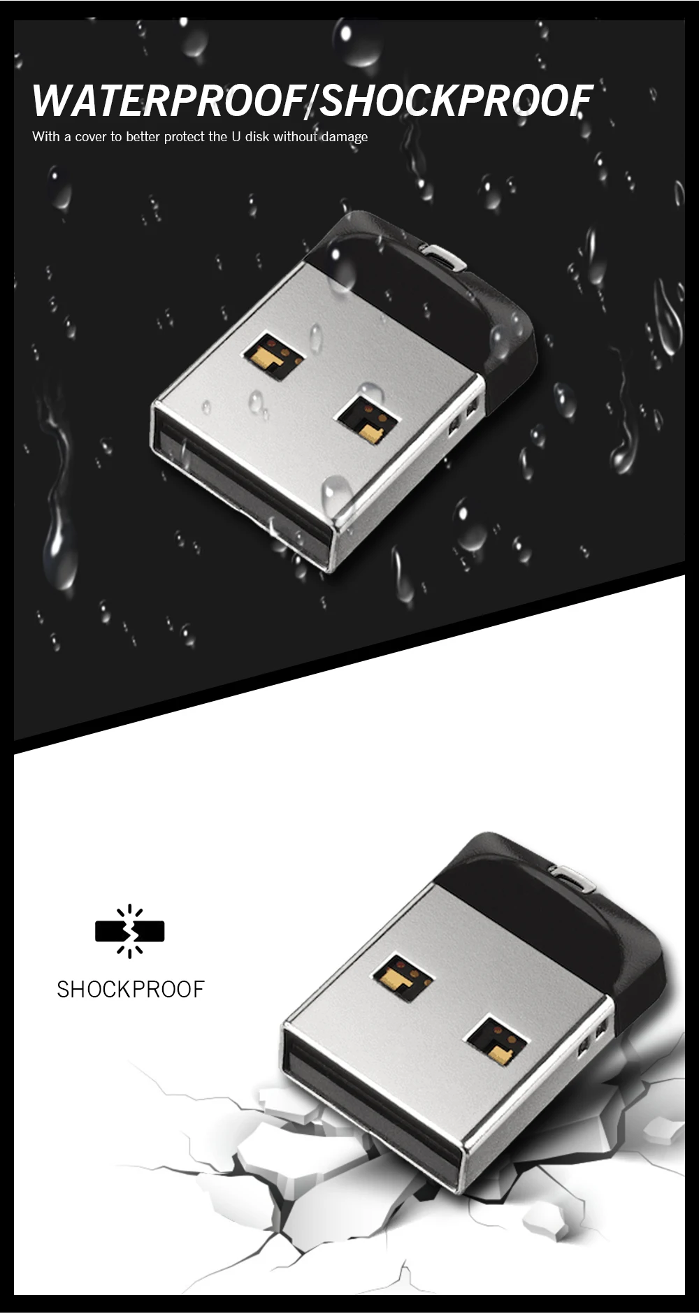 SanDisk CZ33 мини металлический usb флеш-накопитель 4 ГБ 8 ГБ 16 ГБ флеш-накопитель 32 Гб 64 ГБ usb 2,0 флеш-накопитель Флешка