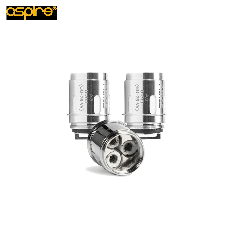 2 шт. до 10 Aspire Афон A3 катушки 0.3ohm 60 75 Вт замена форсунки голову для майка и