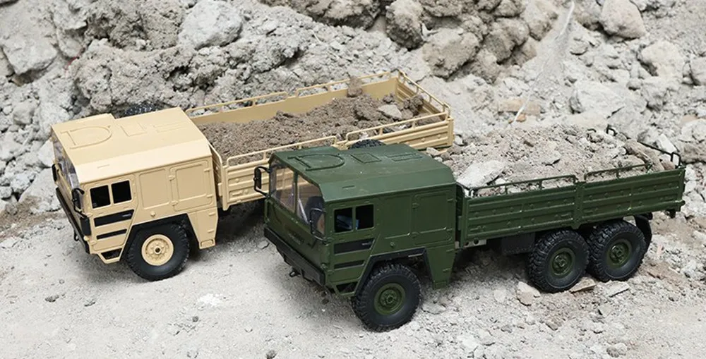 JJRC Q64 1/16 2,4G 6WD Rc автомобиль военный грузовик внедорожник Рок Гусеничный RTR игрушка 6 колес Гоночные Игрушки для детей Подарки для детей