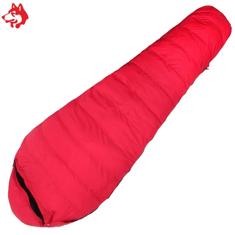 Beste Grote Verkoop Camping Wandelen Wandelen Eendendons Slaapzak 1500g Witte Eendendons Vulling 2.2kg Outdoor Reizen Slapen Tas