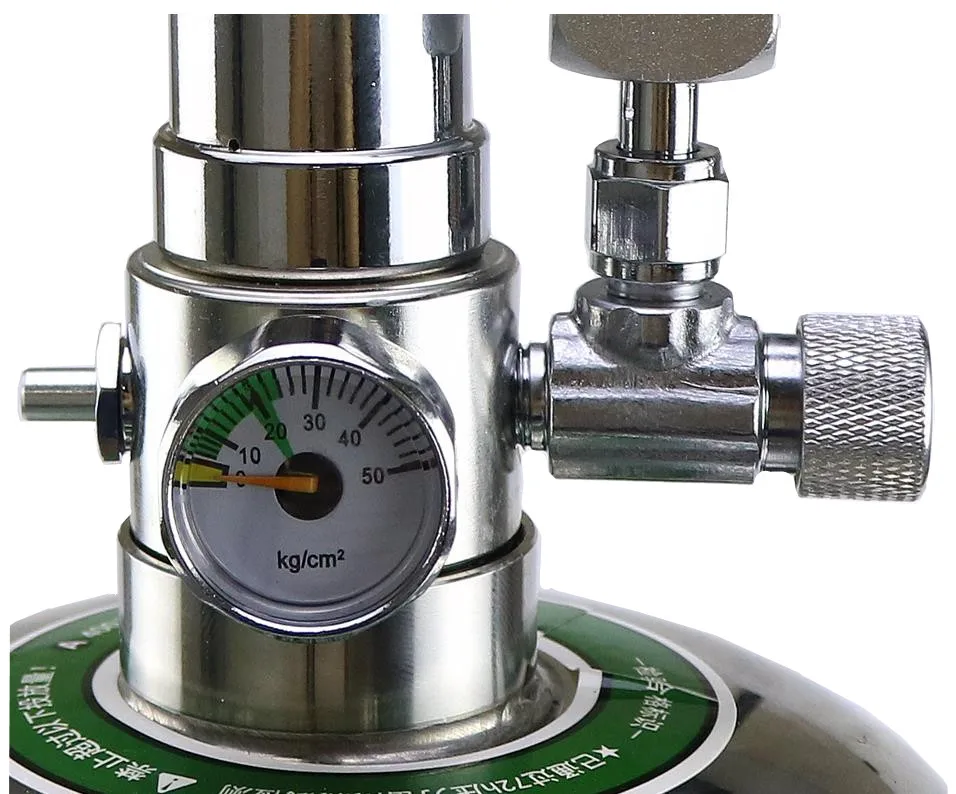 Wyin аквариум DIY CO2 генераторная система комплект с регулировкой давления воздушного потока воды растений рыб аквариум ValveDiffuserThe реакции