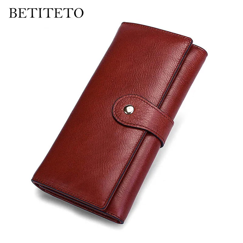 Кошелек женский из натуральной кожи Betiteto Длинный кошелек | Багаж и сумки