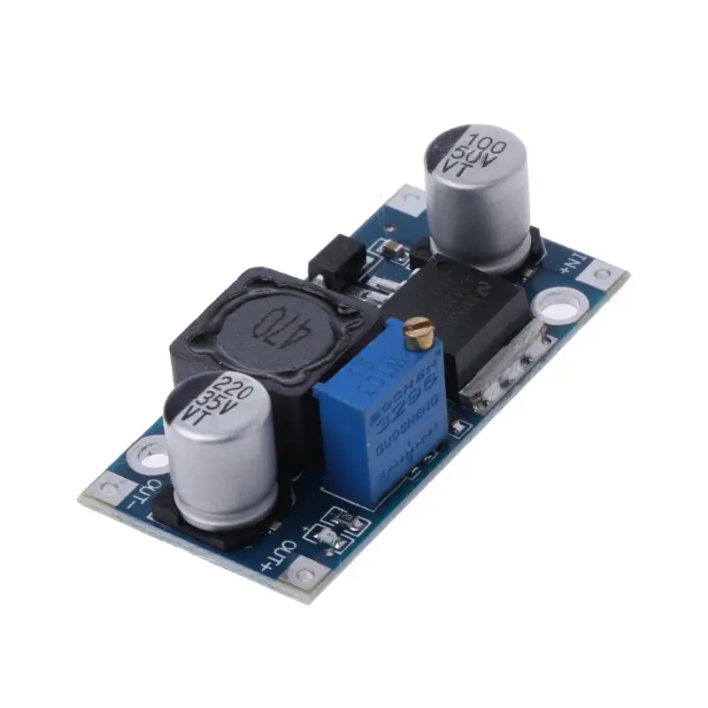 DCDC LM2596 понижающий преобразователь питания 3 40 В регулируемый модуль регулятора