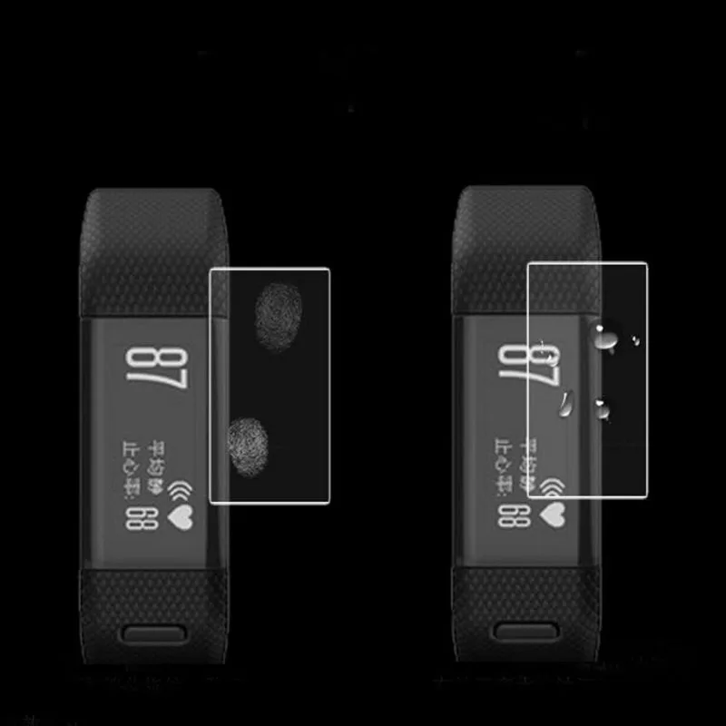 2 шт Анти-шок Мягкий ТПУ Прозрачная защитная пленка для Garmin Vivosmart HR/HR+ плюс умный Браслет полная защитная крышка для экрана