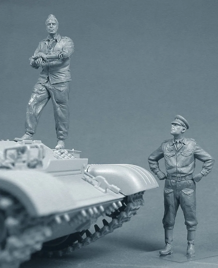 Неокрашенный комплект 1/ 35 железные наконечники для Советского Союза летний из