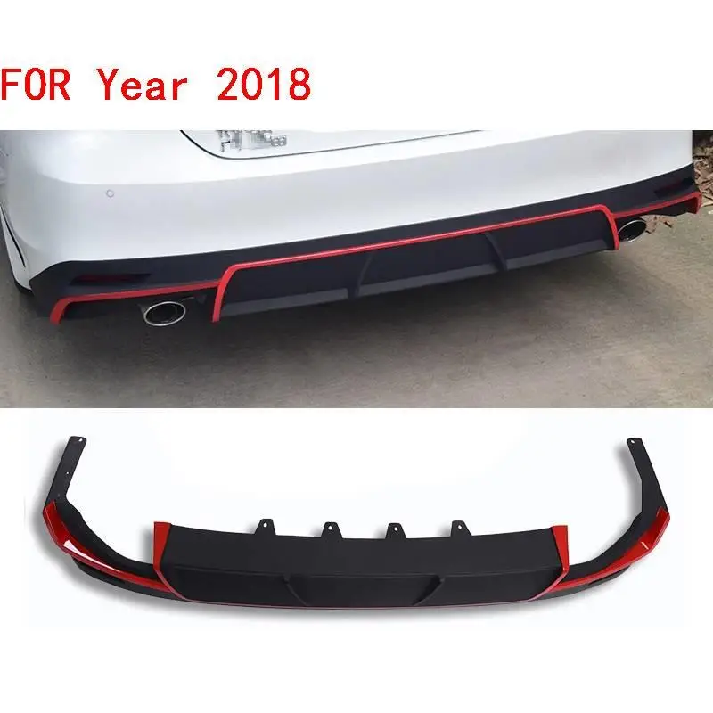 Number 9 Стайлинг Automovil декоративные модифицированный протектор задний диффузор Тюнинг автомобиля Передние Губы бамперы 18 для Toyota Camry - Цвет: Number 9