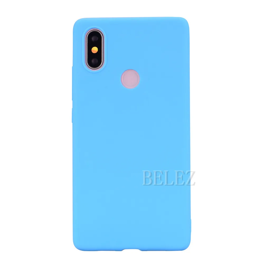 blue Candy Color Case for Xiaomi Mi8 SE Mi 6 A1 A2 Lite Mi Max 2 3 Pro Mix 2S Pocophone F1 on the Redmi Note 6 Pro 5 6A 4X 5A S2 Case - Цвет: blue