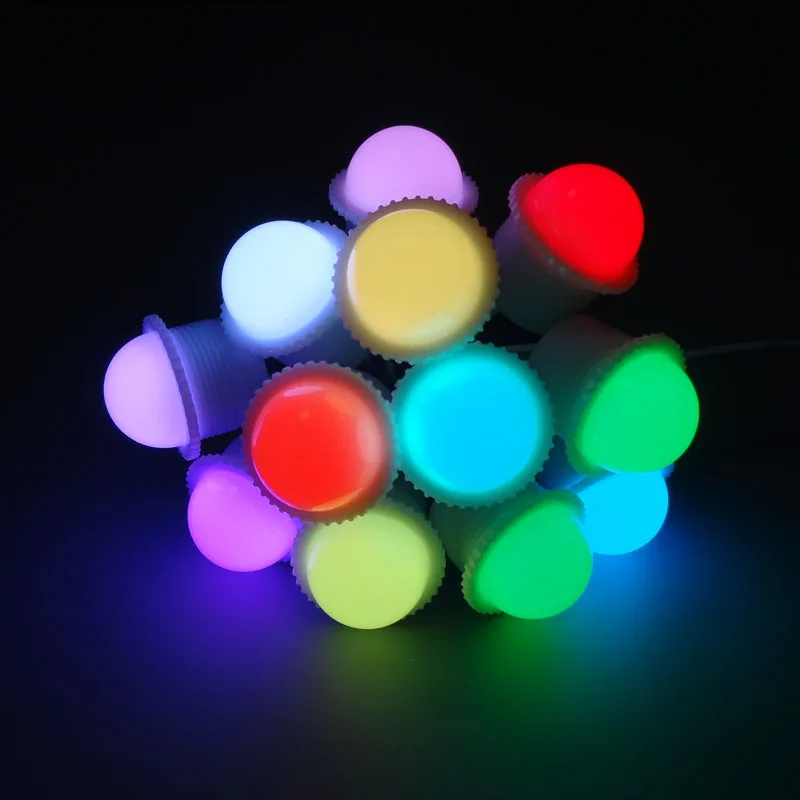 DC12V 26 мм 3 светодиодный s WS2811 светодиод с модулем RGB пиксель светильник источник 5050