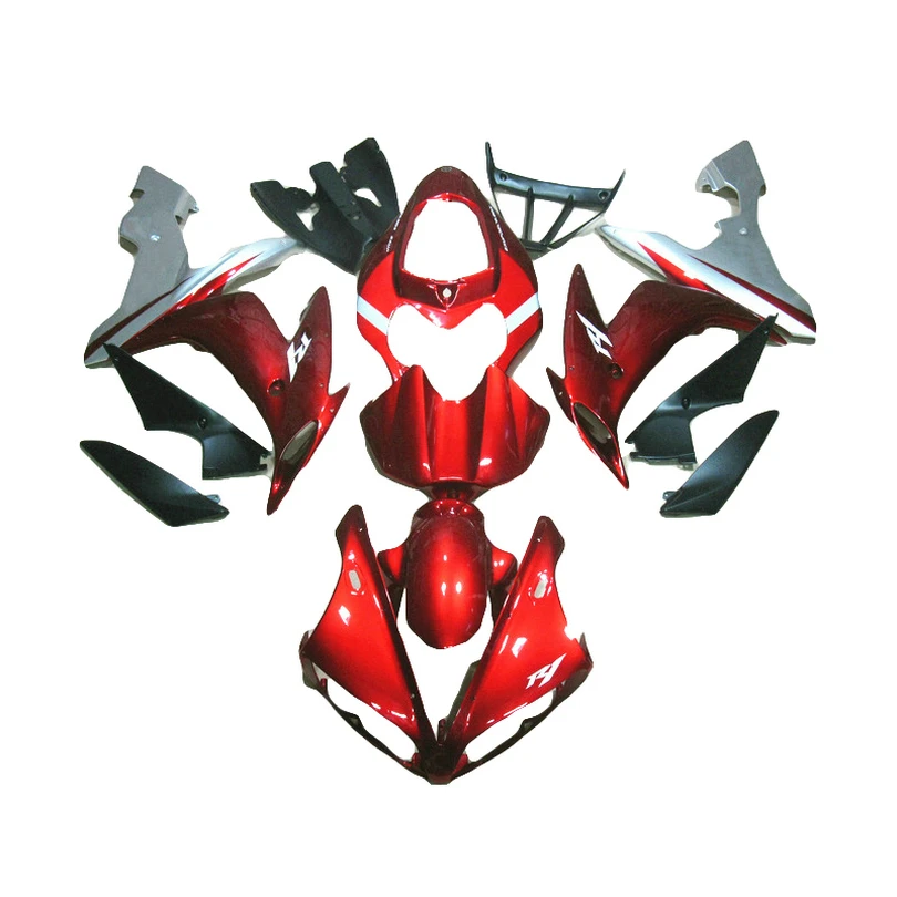Инжекционный набор обтекателей для YAMAHA 2005 2004 2006 Красный Металлик YZF R1 04 05 06