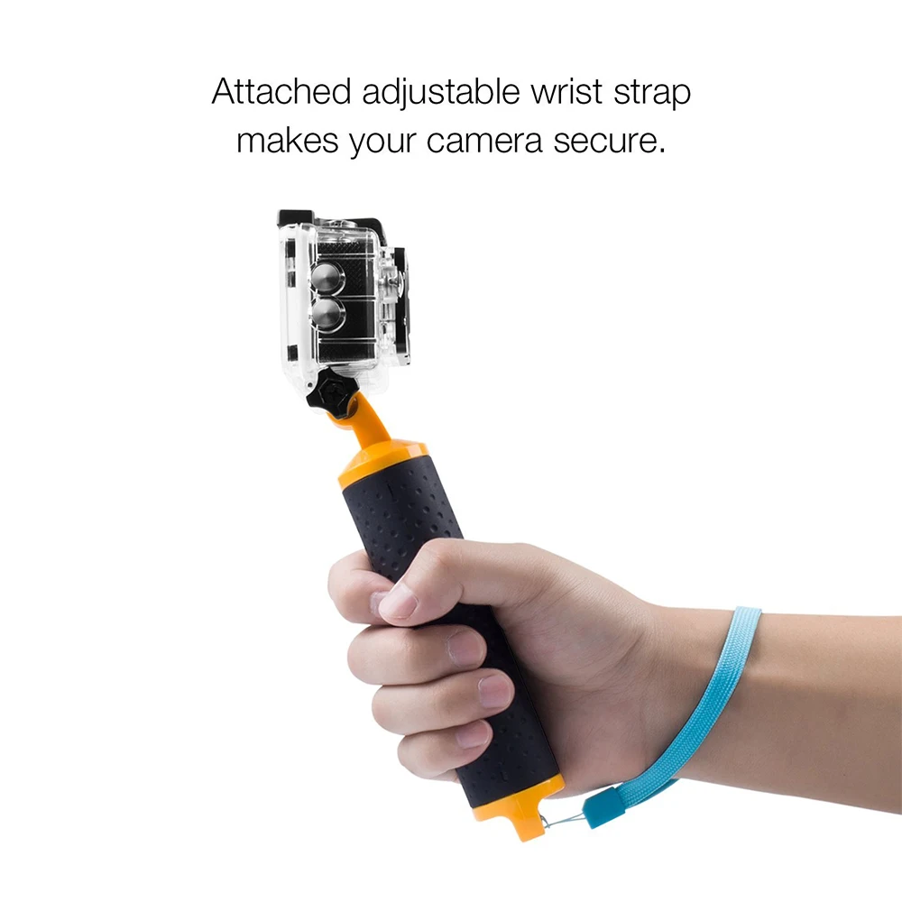 Apeman поплавок Водонепроницаемый плавающей рукоятки палка для селфи нескользящей